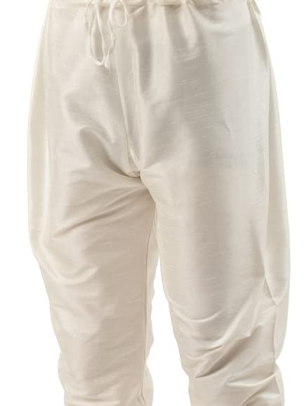 Image of SOJANYA (Since 1958, Men's Silk Blend Grey Kurta Pyjama & Silk Blend Jacket Combo