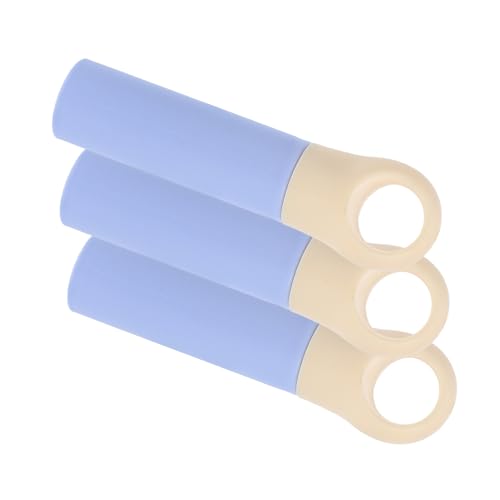 IMIKEYA 3pièces Embout De Manche De Balai Manche De Balai Plastique Remplacement Accessoires Poignée Cache-extrémité Embout