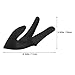 FOMIYES 2pcs Heat Resistant Gloves for Hair Styling Three Finger Design for Curling Wand Straightening Comfortable Fit for Hair Coloring and Insulation Durable and Reliable Protection