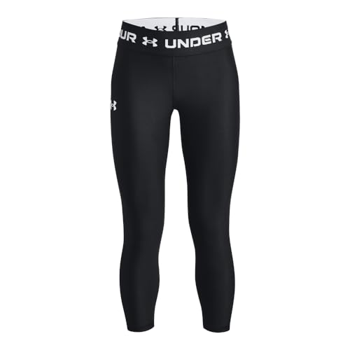 Image of Under Armour Kids Girl's Armour HeatGear Ankle Crop (Big Kids)
