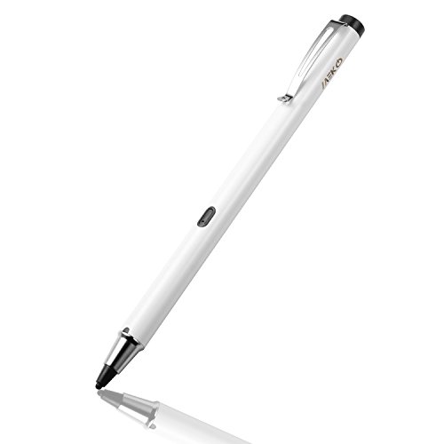 MEKO Stylus Pens Rubber Tip Rechargeable Active Stylus 1.9mm -Perfect for Drawing