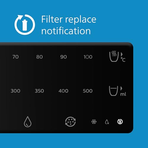 Philips ALLES-IN-ÃÃN waterstation, warm en koud gefilterd waterdispenser, 2.8L capaciteit, 6 temperatuurvoorinstellingen, touchscreen - Afbeelding 8