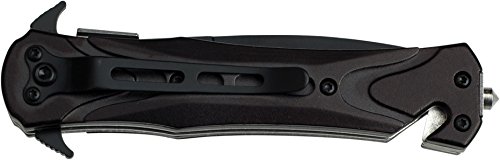 image for TAC Force TF-719BK Assisted Opening Folding Tactical Knife 4.5-Inch Cl