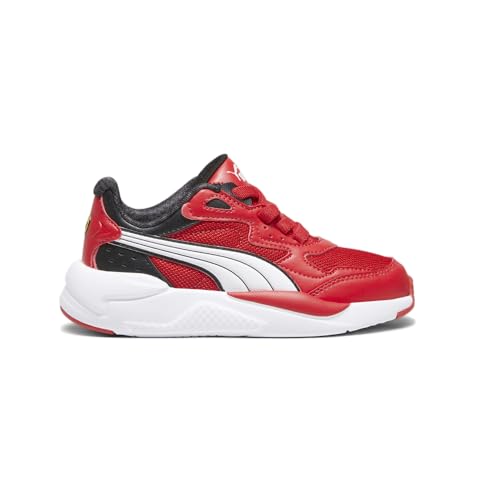 PUMA Kids Boys Scuderia Ferrari X-Ray Speed Lace Up Sneakers Shoes Casual - Red