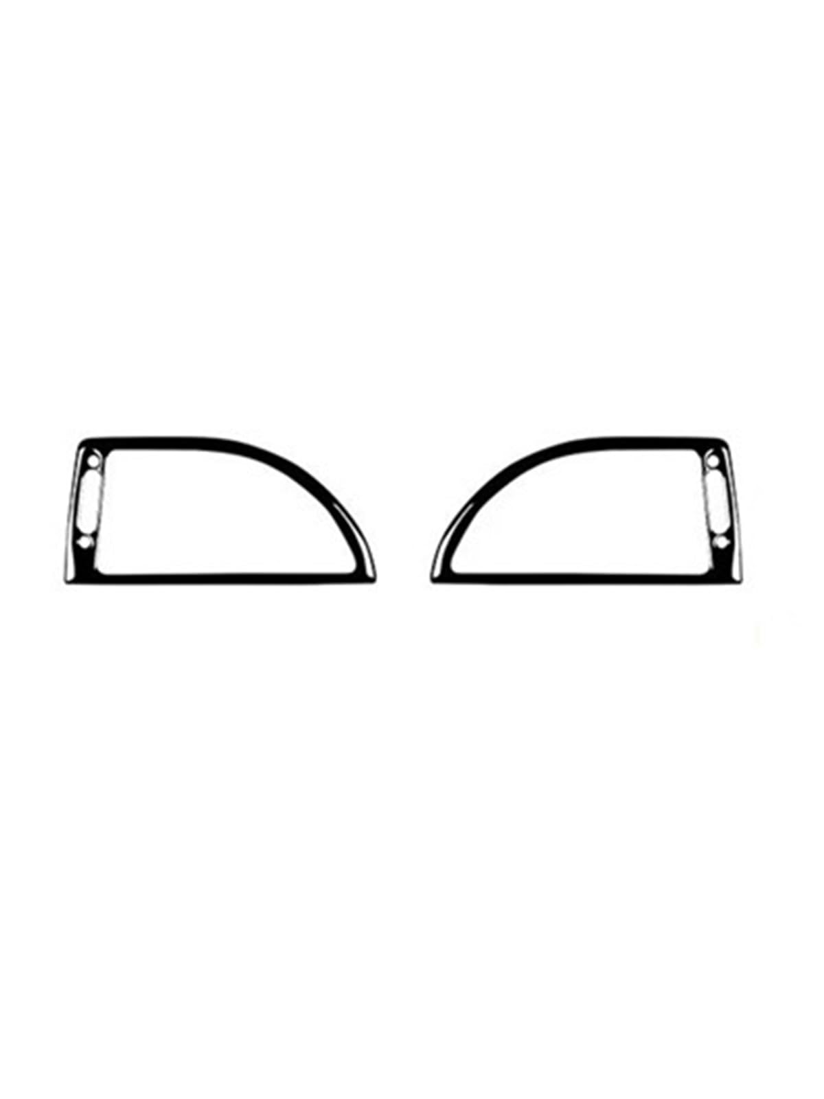 Button Trim Compatible with BMW 6 Series E63 E64 2004-2010 Piano Black Stickers for Car Dashboard Center Console Gear Shift Panel and Air Vents(Type 19)