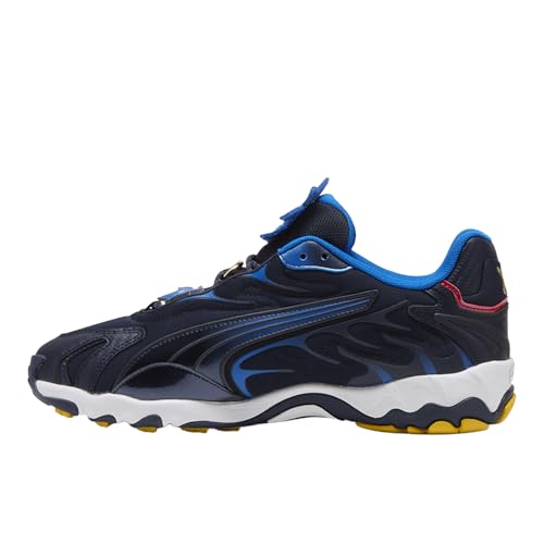 Image of PUMA Mens X Sonic The Hedgehog Inhale Lace Up Sneakers Shoes Casual - Blue