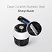 DEPAD 3-in-1 Pill Crusher and Pill Cutter, Pill Crusher Fine Powder with Stainless Steel Grinding Head, Pill Grinder with Storage Compartment for Tablets, Pill Cutter Splitter for Small and Tiny Pills