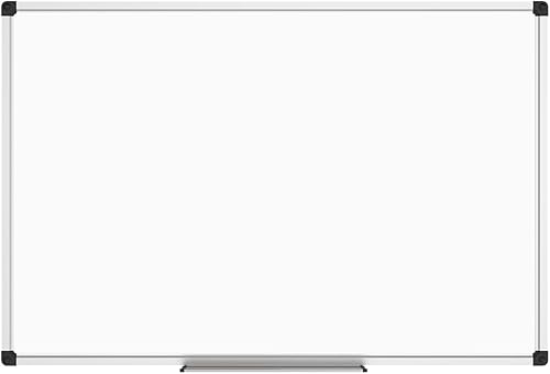 Miniatura 3 de XBoard Pizarra magnética con marco de aluminio de borrado en seco con bandeja de marcador desmontable