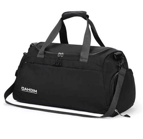 Damcyer Borsone Da Viaggio, 35L Borsone Palestra Borsone Da Viaggio Donna Con Scomparto Per Scarpe e...
