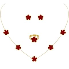 Dark Red-Gold Plated