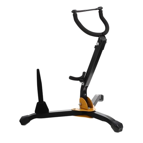 Totority Saxophone Stand Foldable Saxophone and Clarinet Holder Rubber Coated Foot
