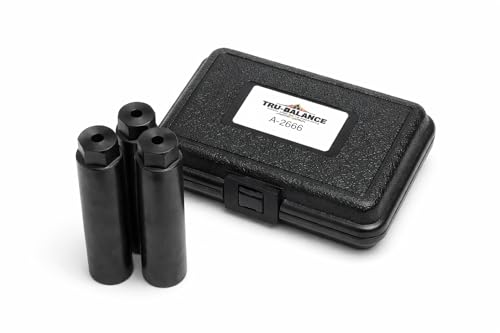 Image of TRU-BALANCE 5 Inch Wheel Centering Tool Set for Heavy Duty Vehicles, Eliminates Vibration and Uneven Tire Wear, Capable of Centering 1 Inch Brake Drums
