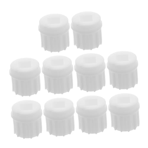 RORPOIR 10pcs Heavy Duty Meat Replacement Parts for Kitchen Food Processing Includes Mincer Screw Pusher Tool and Sausage Making Accessories