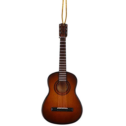 Dselvgvu – Guitare miniature à suspendre – Instrument de musique – Réplique d’arbre de Noël – 13 cm – Guitare classique… - Les Beatles, Paul McCartney, John Lennon, RIngo Starr, George Harrison Dselvgvu - Guitare miniature à suspendre - Instrument de musique - Réplique d'arbre de Noël - 13 cm - Guitare classique…