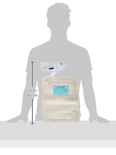 Thermotech Medical Grade Moist Heating Pad - 14 x 17 for Back Pain and Cramps with Manual Controller