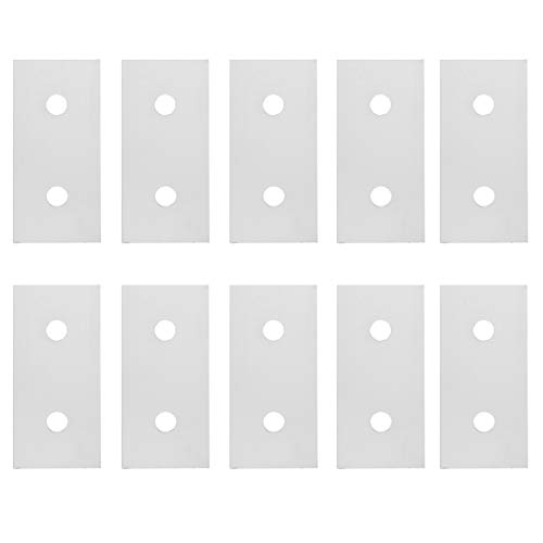 Reviews de Placas planas los 5 mejores. 47 Placa de Unión de 10 Uds, Refuerzo de Conexión Plana de Aluminio, Herramienta de Conexión Vertical, Placas de Refuerzo de Esquina Plana Y Recta(4040), Soportes Y Placas De...