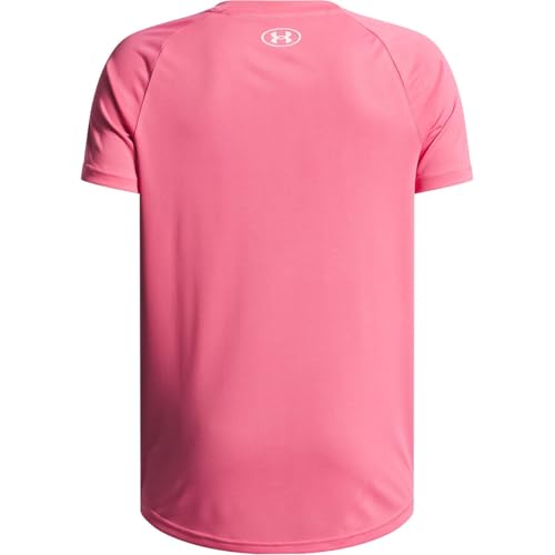 Under Armour Boys' Tech 2.0 Short-Sleeve T-Shirt, (672) Super Pink / / White, Small2