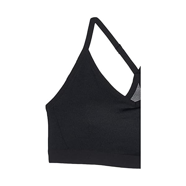 NIKE-Womens-Pro-Indy-Sports-Bra Nike Women's Dri-Fit Indy Training Bra (Black, Small)