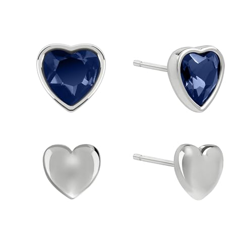 Boucles d'oreilles à tige cœur bleu Radley pour illuminer vos tenues