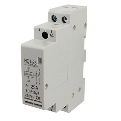 Contactor de CA de 2 polos 25A HC125 interruptor magnetotérmico modular 220V