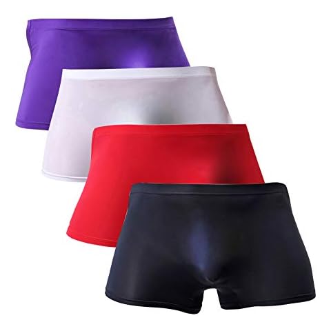WINDAY Men Briefs Breathable Ice Silk Boxer Bikinis and Briefs N05 Cover