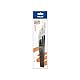 MILAN® Beutel mit 5 flachen Pinseln Serie 501 Nr. 0, 4, 6, 8 und 12