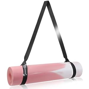[MAT NOT Included] Yoga Mat Sling, Yoga Mat Straps for Carrying, Easy-Cinch Yoga Mat Holder Strap