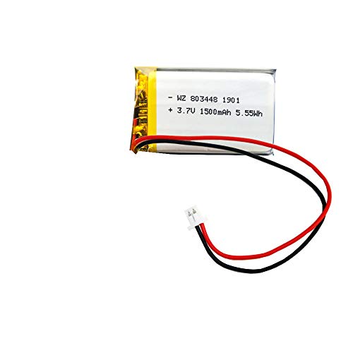 OCTelect 803448-1500mah3.7v Lithium Polymer Battery intercom Beauty Equipment