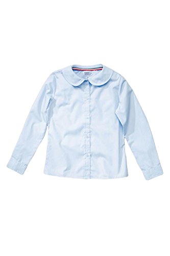 Image of French Toast Little Girls' Long Sleeve Peter Pan Blouse