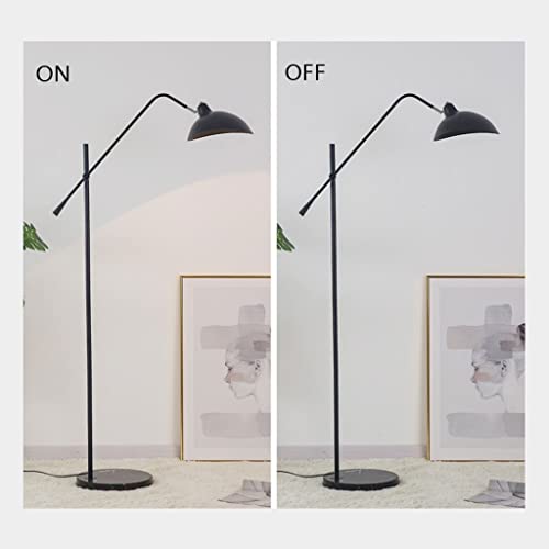 Lampadaire pour hall d'entrée et chambre à coucher avec pied doré