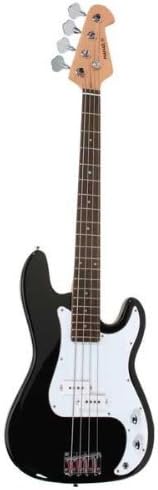 Fiesta Musical Instruments 43'' Black Electric Bass Guitar
