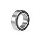 sourcing map 63802-2RS Kugellager 15x24x7mm Doppelt Abgedichtete Chromstahllager Rillenkugellager Bearing Rollenlager für Skateboard 3D Drucker Roller Inline Skates (1 Menge)