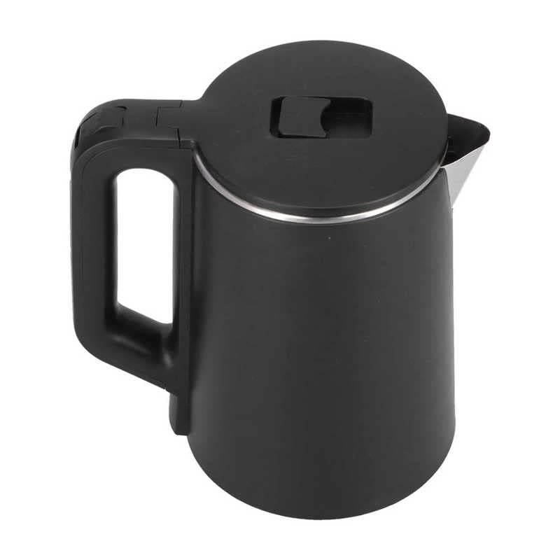 Hervidor eléctrico de agua 2.3L acero inoxidable negro miniatura 1