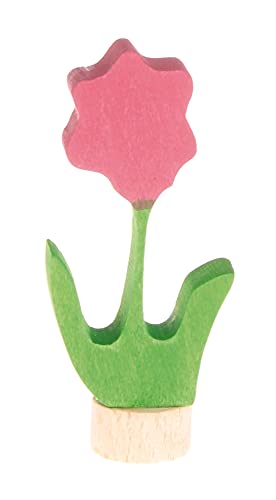 Grimm's 03600 Decorative Figura Fiore Rosa