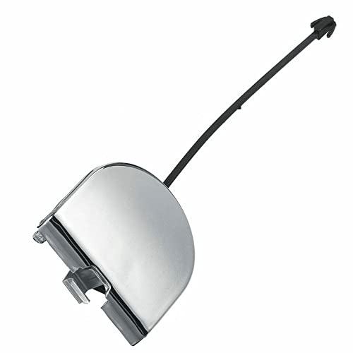 Copertura Occhiello di Traino Paraurti Posteriore per Fiat 500 2007-2012 Cromato