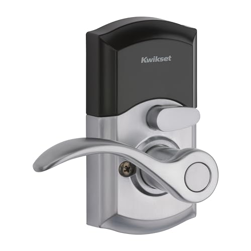 Kwikset SmartCode 955 Pembroke Light Commercial 10-Button Keypad Electronic Lever, Featuring Convenient Keyless Entry, 3-Year Battery Life and High Traffic Durability Satin Chrome thumbnail 8