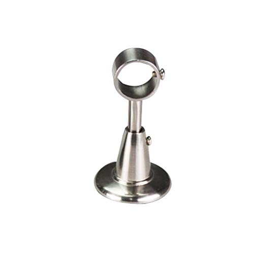 VOSAREA Curtain Pole Brackets Ceiling Mount Heavy Duty Curtain Rod Holders for 28mm Poles - Image 3
