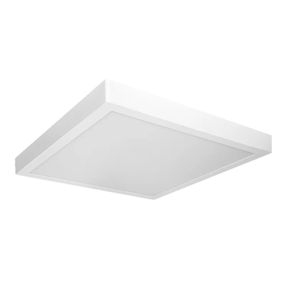 LEDVANCE LED Spotlight Surface Smart + 40 x 40 cm Indoor Ceiling Recessed Spotlight Dimmable 22 W Colour Temperature 3000-6500 K 1800 Lumens Solid Modern Design with Bulb Included, Rectangular White