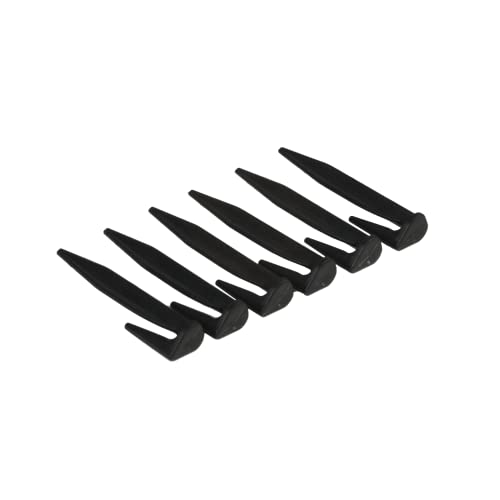 Greenworks Erdnägel für Begrenzungskabel (Zubehör für Mähroboter 100 Stück umweltfreundliches und schadstofffreies Polypropylen)