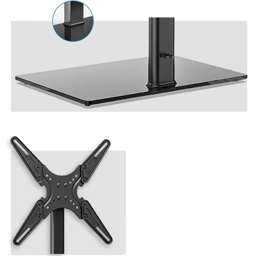Soporte rodante para TV 32-55 pulgadas, ajustable, carga 40 kg miniatura 5