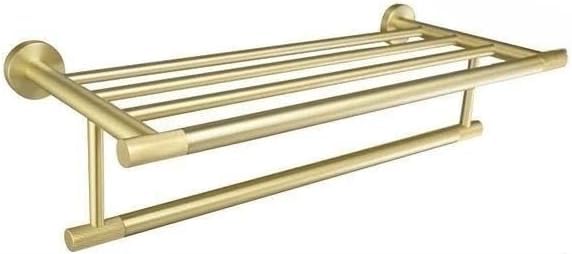 Towel rack et ensemble de porte-serviettes doré pour rénovation wc