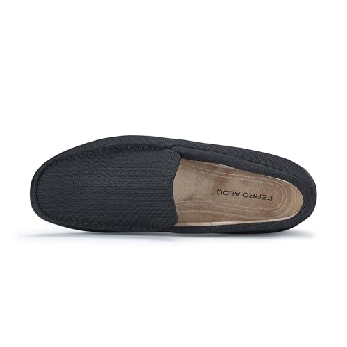 Image of Ferro Aldo Men's Dress Loafer Collection | Modern & Classic Slip-On Styles | Available in Suede, Woven, and Wholecut