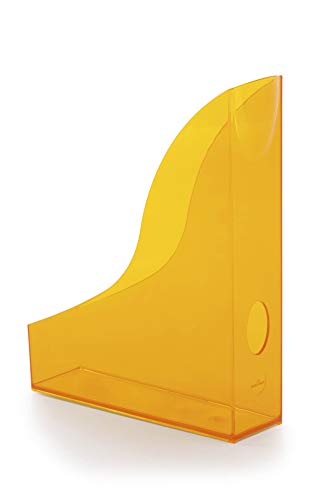 Preisvergleich Produktbild Durable 1701711009 Stehsammler Basic, 6 Stück, orange transparent