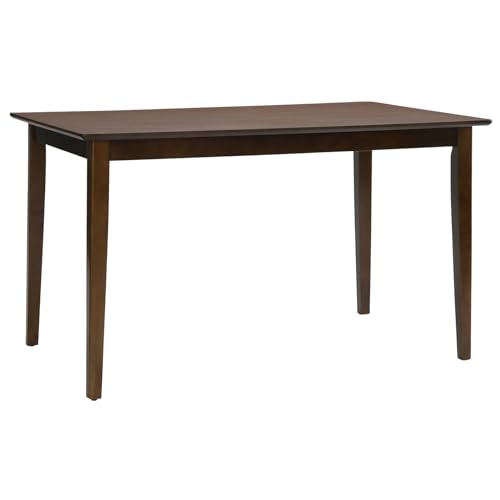 タマリビング(Tamaliving) ダイニングテーブル ハンドル 幅120cm ブラウン 4人掛け 4人用 [テーブル単品] 50000631