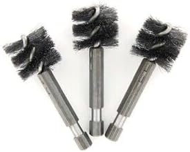 93727 model For for Ridgid 93727 1-Inch Fitting Brush, For 122 Copper Cutting/Prep Machines, 3 Pack