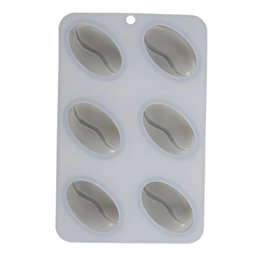 TOKIDNY 食品グレードシリコン製 連コーヒー豆型チョコレートゼリーモールド 多用途ベーキング型 ムースケーキ キャンディ アイスキューブ