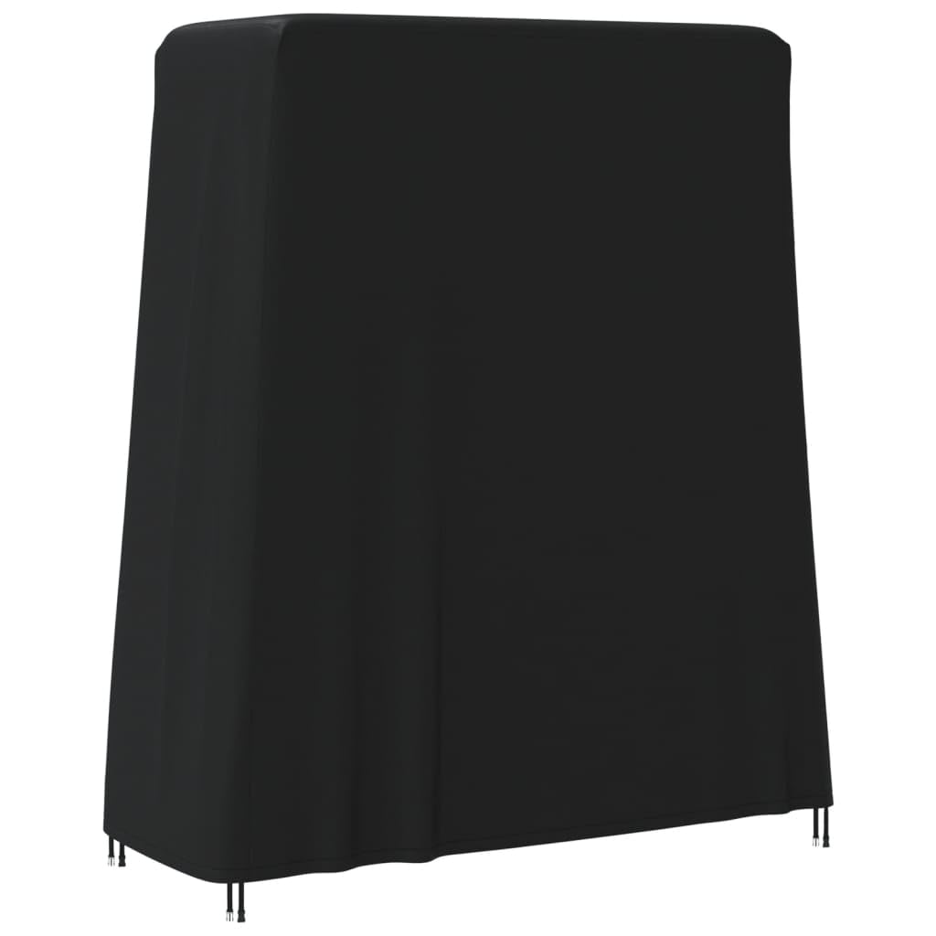 Akcesoria do mebli ogrodowych pokrowiec na stół do ping ponga czarny 165 x 70 x 185 cm 420D Oxford pokrowce na meble ogrodowe