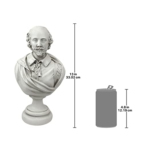 Design Toscano AH22672 William Shakespeare Bust Statue thumb #7