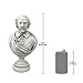 Design Toscano AH22672 William Shakespeare Bust Statue, Desktop, 12 Inch, Polyresin, Antique Stone,