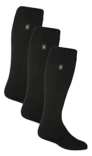 Heat Holders - 3 Pairs Knee High Thermal Socks for Men & Women | Extra Thick Warm Socks for Winter Boots